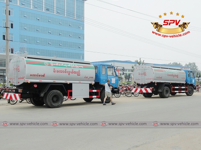 5 Units of Fuel Tank Truck Dongfeng-4X2-Shipped to Sudan-RB1
